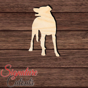 Beauceron 003 Shape Cutout in Wood, Acrylic or Acrylic Mirror - Signature Cutouts