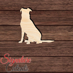 Beauceron 005 Shape Cutout in Wood, Acrylic or Acrylic Mirror - Signature Cutouts
