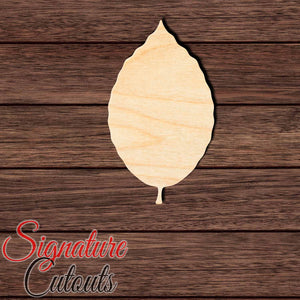 Beech Leaf 001 Shape Cutout in Wood, Acrylic or Acrylic Mirror - Signature Cutouts
