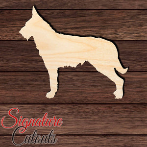 Berger Picard Shape Cutout in Wood, Acrylic or Acrylic Mirror - Signature Cutouts