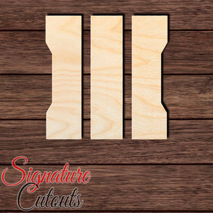 Black Ops III Shape Cutout in Wood, Acrylic or Acrylic Mirror - Signature Cutouts