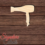 Blow Dryer Shape Cutout in Wood, Acrylic or Acrylic Mirror - Signature Cutouts
