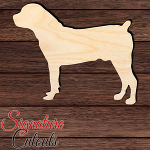 Boerboel Shape Cutout in Wood, Acrylic or Acrylic Mirror - Signature Cutouts