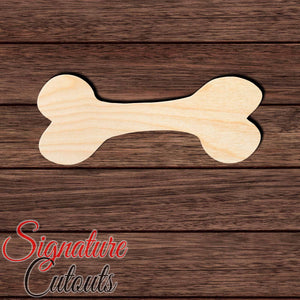 Bone 001 Shape Cutout in Wood, Acrylic or Acrylic Mirror - Signature Cutouts