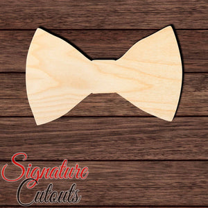 Bow 002 Shape Cutout in Wood, Acrylic or Acrylic Mirror - Signature Cutouts