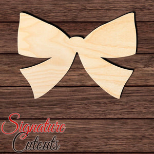 Bow 008 Shape Cutout in Wood, Acrylic or Acrylic Mirror - Signature Cutouts