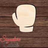 Boxing Glove 002 Shape Cutout in Wood, Acrylic or Acrylic Mirror - Signature Cutouts