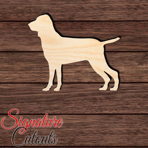 Bracco Italiano 002 Shape Cutout in Wood, Acrylic or Acrylic Mirror - Signature Cutouts