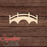 Bridge 001 Shape Cutout in Wood, Acrylic or Acrylic Mirror - Signature Cutouts