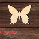 Butterfly 001 Shape Cutout in Wood, Acrylic or Acrylic Mirror - Signature Cutouts