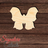 Butterfly 002 Shape Cutout in Wood, Acrylic or Acrylic Mirror - Signature Cutouts