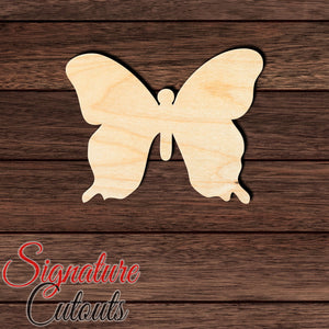 Butterfly 005 Shape Cutout in Wood, Acrylic or Acrylic Mirror - Signature Cutouts