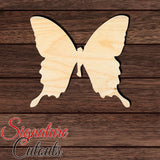 Butterfly 006 Shape Cutout in Wood, Acrylic or Acrylic Mirror - Signature Cutouts