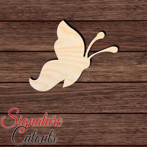 Butterfly 007 Shape Cutout in Wood, Acrylic or Acrylic Mirror - Signature Cutouts