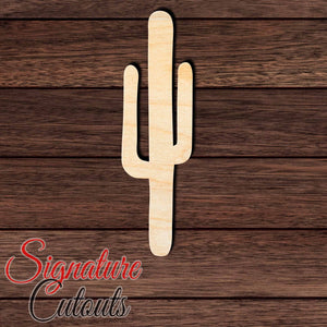 Cactus 003 Shape Cutout in Wood, Acrylic or Acrylic Mirror - Signature Cutouts