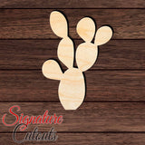 Cactus 004 Shape Cutout in Wood, Acrylic or Acrylic Mirror - Signature Cutouts