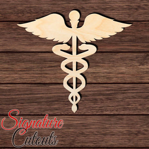 Caduceus 001 Shape Cutout - Signature Cutouts