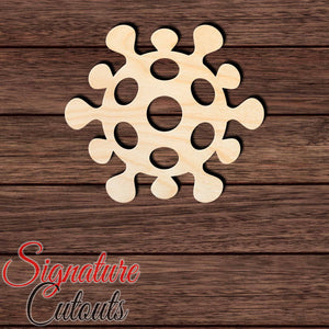 Cartoon Covid Shape Cutout - Signature Cutouts