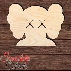 Cartoon Skull 002 Shape Cutout - Signature Cutouts