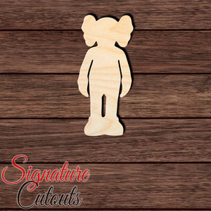 Cartoon Skull Figure 001 Shape Cutout - Signature Cutouts
