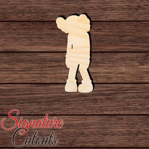 Cartoon Skull Figure 002 Shape Cutout - Signature Cutouts