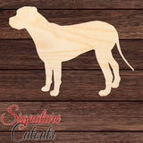 Catahoula Bulldog Shape Cutout in Wood, Acrylic or Acrylic Mirror - Signature Cutouts