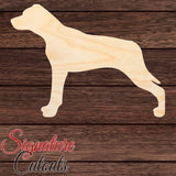 Catahoula Leopard Dog Shape Cutout in Wood, Acrylic or Acrylic Mirror - Signature Cutouts