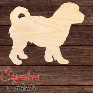 Cavachon Shape Cutout in Wood, Acrylic or Acrylic Mirror - Signature Cutouts