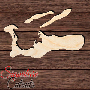 Cayman Islands Shape Cutout in Wood, Acrylic or Acrylic Mirror - Signature Cutouts