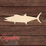 Cero Mackrel Fish Shape Cutout in Wood, Acrylic or Acrylic Mirror - Signature Cutouts