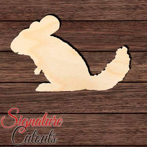 Chinchilla 015 Shape Cutout - Signature Cutouts