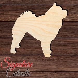 Chow Chow Shape Cutout in Wood, Acrylic or Acrylic Mirror - Signature Cutouts