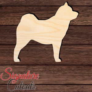 Chusky Shape Cutout in Wood, Acrylic or Acrylic Mirror - Signature Cutouts
