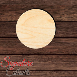 Circle Shape Cutout in Wood, Acrylic or Acrylic Mirror - Signature Cutouts