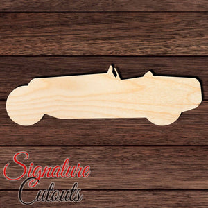 Classic Car 004 Shape Cutout in Wood, Acrylic or Acrylic Mirror - Signature Cutouts