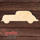 Classic Car 006 Shape Cutout in Wood, Acrylic or Acrylic Mirror - Signature Cutouts