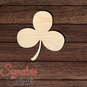 Clover 004 Shape Cutout in Wood, Acrylic or Acrylic Mirror - Signature Cutouts