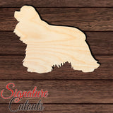 Cocker Spaniel 001 Shape Cutout in Wood, Acrylic or Acrylic Mirror - Signature Cutouts