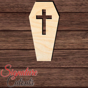 Coffin 001 Shape Cutout - Signature Cutouts