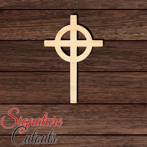Cross 005 Shape Cutout in Wood, Acrylic or Acrylic Mirror - Signature Cutouts