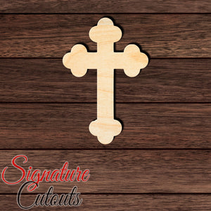 Cross 007 Shape Cutout in Wood, Acrylic or Acrylic Mirror - Signature Cutouts