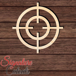 Crosshair 001 Shape Cutout - Signature Cutouts