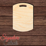 Cutting Board 001 Shape Cutout in Wood, Acrylic or Acrylic Mirror - Signature Cutouts