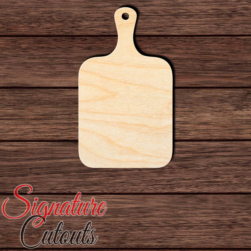 Cutting Board 002 Shape Cutout in Wood, Acrylic or Acrylic Mirror - Signature Cutouts