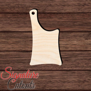 Cutting Board 014 Shape Cutout in Wood, Acrylic or Acrylic Mirror - Signature Cutouts