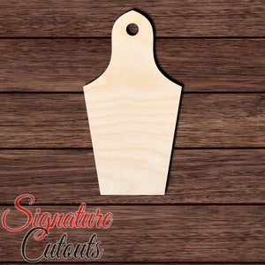 Cutting Board 015 Shape Cutout in Wood, Acrylic or Acrylic Mirror - Signature Cutouts