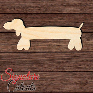 Dog Balloon 001 Shape Cutout in Wood, Acrylic or Acrylic Mirror Craft Shapes & Bases Signature Cutouts 
