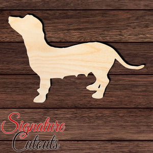 Doxiepoo Shape Cutout in Wood, Acrylic or Acrylic Mirror - Signature Cutouts