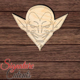Dracula Head 001 Shape Cutout - Signature Cutouts
