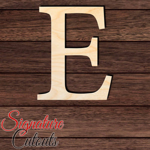 Epsilon Shape Cutout - Signature Cutouts